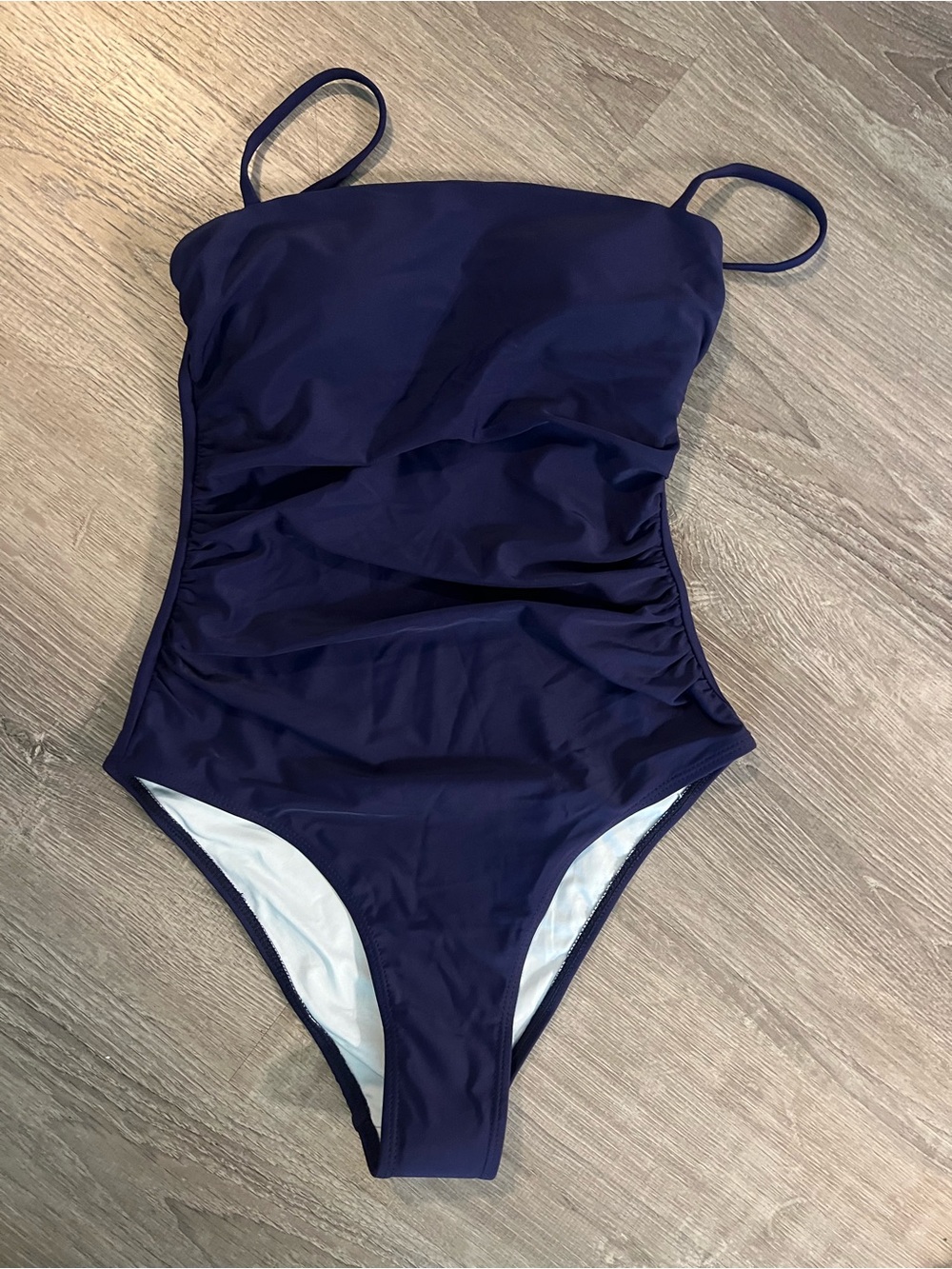 Classic Navy One-Piece Swimsuit
